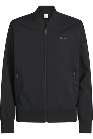 Calvin Klein Ls Matte Bomber Jacket Bombertakki Takki Black