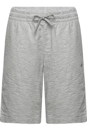 GANT Shield Cotton Slub Shorts Bottoms Shorts Sweat Shorts Grey