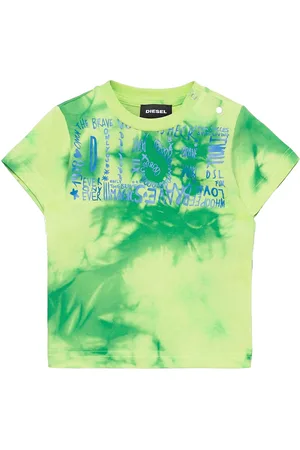 Diesel Timmyb T-Shirt Tops T-shirts Short-sleeved Green