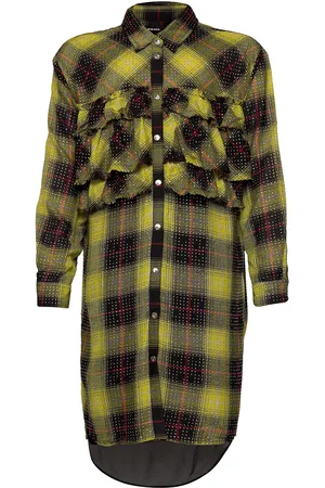 Diesel Darz Dress Dresses & Skirts Dresses Casual Dresses Long-sleeved Casual Dresses Green