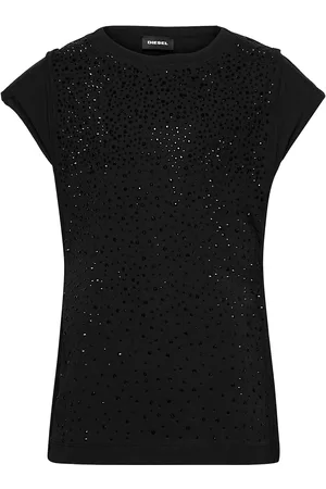 Diesel Tkalyj T-Shirt Tops T-shirts Short-sleeved Black