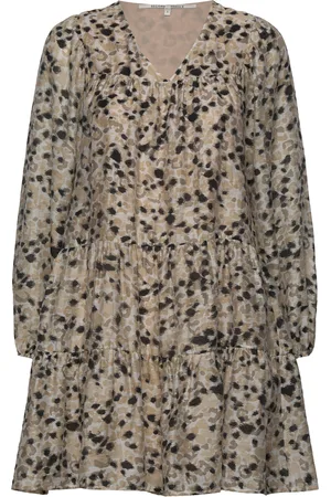 Second Female Gaura Dress Lyhyt Mekko Beige