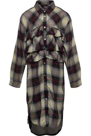 Diesel Darz Dress Dresses & Skirts Dresses Casual Dresses Long-sleeved Casual Dresses Multi/patterned