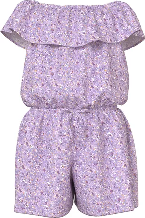 NAME IT Nkfvinaya Ss Playsuit Fffff Noos Jumpsuit Haalari Purple