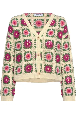 Desigual Johanna Tops Knitwear Cardigans Multi/patterned