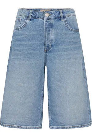 Mos Mosh Mmmathilde Denim Shorts Bottoms Shorts Denim Shorts Blue