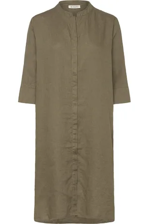 Masai Manimes Polvipituinen Mekko Khaki Green