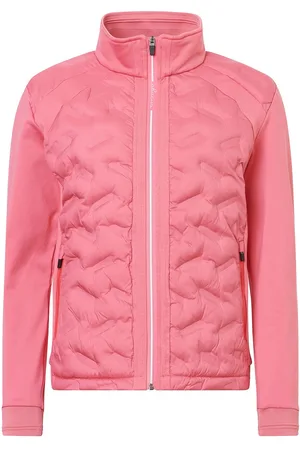 Abacus Lds Portrush Hybrid Jacket Sport Women Sport Clothing Sport Outerwear Sport Jackets Sport Golf Jackets Pink