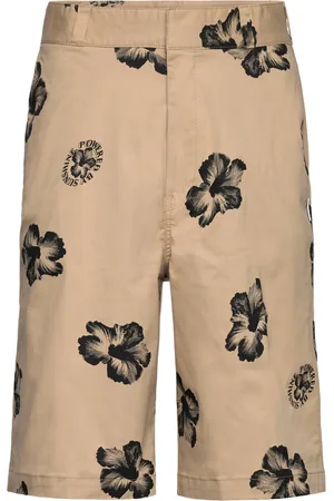 Hugo Blue Damo242 Bottoms Shorts Casual Beige