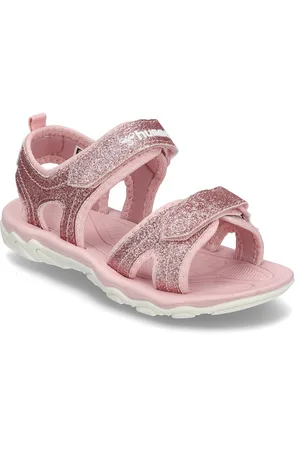 Hummel Sandal Glitter Jr Sport Summer Shoes Sandals Pink