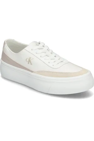 Calvin Klein Vulc Flatform Low Cv Mix Mg Matalavartiset Sneakerit Tennarit White