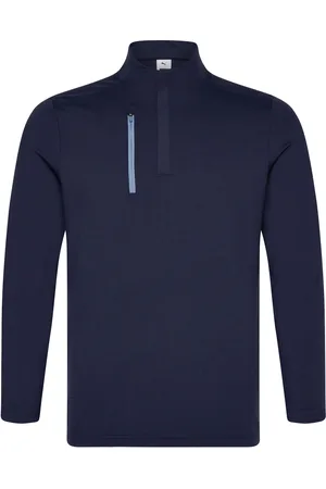 PUMA Puma X Ap Cloudspun Tech 1/4 Zip Sport Men Sport Clothing Sport Sweat-shirts & Hoodies Sport Sweat-shirts Navy
