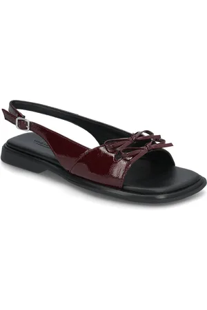 Vagabond Izzy Shoes Sandals Flat Sandals Red