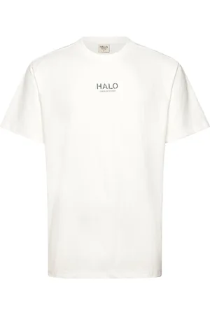 Black Halo Graphic T-Shirt 02 Sport T-shirts Short-sleeved White