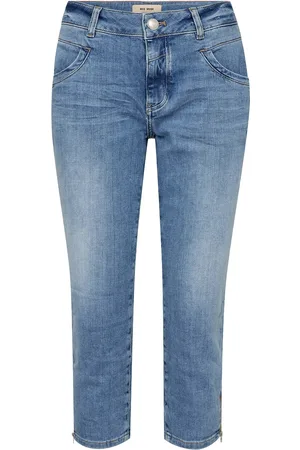 Mos Mosh Mmnaomi Olympos Jeans Bottoms Jeans Straight-regular Blue