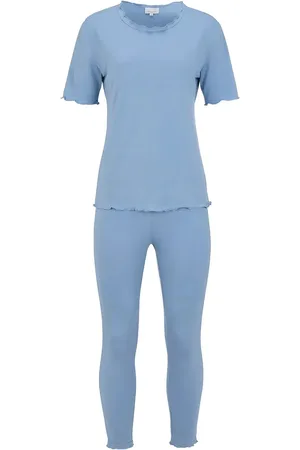 Damella of Sweden Pyjamas Pyjama Blue