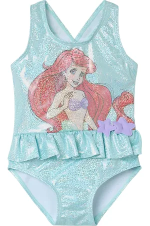 NAME IT Nmfmyra Ariel Swimsuit Wdi Uimapuku Uima-asut Blue