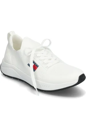 Tommy Hilfiger Tjm Runner Kntitted Tennarit Sneakerit Kengät White