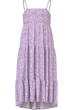 NAME IT Nkfvinaya Strap Maxi Dress Dresses & Skirts Dresses Casual Dresses Sleeveless Casual Dresses Purple