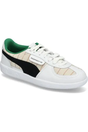 PUMA Pl Palermo Pinstripe Sport Women Sport Shoes Sport Sneakers Sport Low Top Sneakers White