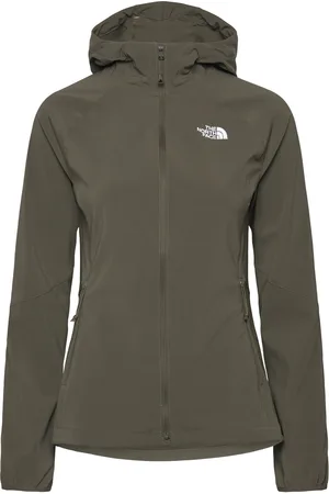 The North Face W Nimble Hoodie - Eu Sport Sport Clothing Sport Outerwear Sport Jackets Sport Outdoor Jackets Khaki Green
