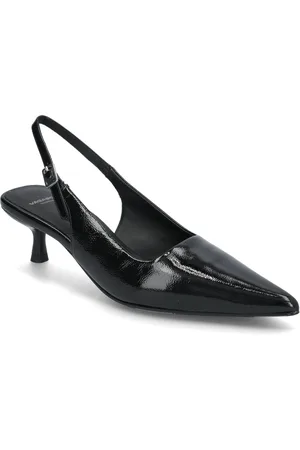 Vagabond Lykke Shoes Sling Backs Heeled Slingbacks Black