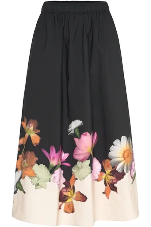 Desigual Lindo Skirts Maxi Skirts Black