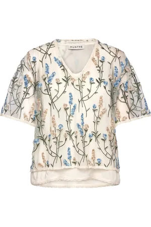 Munthe Ulfin Tops Blouses Short-sleeved Multi/patterned