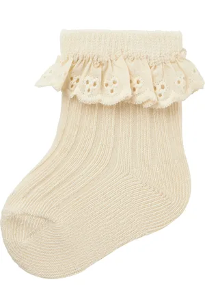 Lil Atelier Nbffarikke Sock Lil Socks & Tights Baby Socks Beige