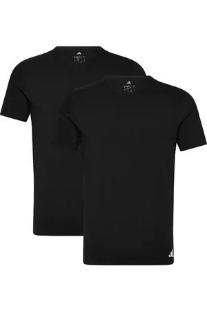 adidas Crew-Neck Sport Men Sports Clothes Sport Tops Sport T-shirts Black