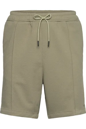 HUGO BOSS Ravis252 Designers Shorts Sweat Shorts Khaki Green