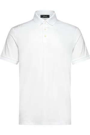 Ralph Lauren Tailored Fit Performance Polo Shirt Sport Sport Clothing Sport Tops Sport Polos Sport Short-sleeved Polos White