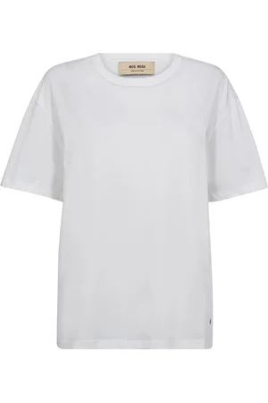 Mos Mosh Mmendre O-Ss Tee Tops T-shirts & Tops Short-sleeved White