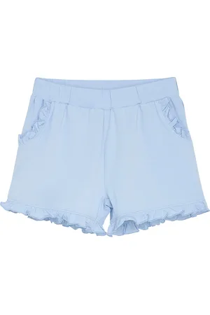 Minymo Shorts Bottoms Shorts Sweat Shorts Blue