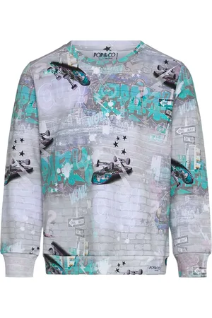 POP Hexa Tops Sweat-shirts & Hoodies Sweat-shirts Grey