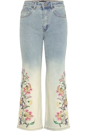 Desigual Texas Bottoms Jeans Boot Cut Multi/patterned
