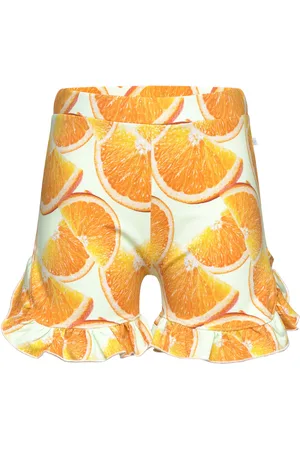 POP Eva Unicorn Bottoms Shorts Sweat Shorts Orange