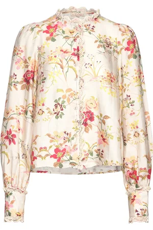 by Ti Mo Viscose Blouse Tops Blouses Long-sleeved Multi/patterned