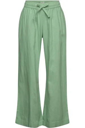 Roxy Lekeitio Break Pant Rg Sport Women Sport Clothing Sport Pants Sport Casual Trousers Green