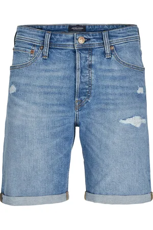 JACK & JONES Jjirick Jjioriginal Shorts Am 360 Sn Bottoms Shorts Denim Blue Jack & J S