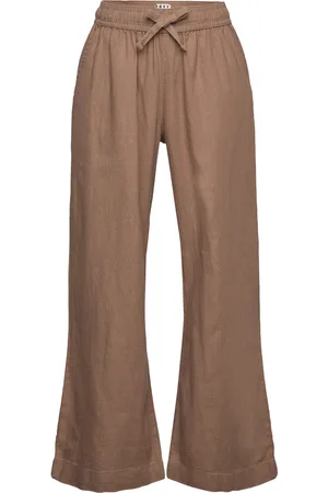 Roxy Lekeitio Break Pant Rg Sport Women Sport Clothing Sport Pants Sport Casual Trousers Brown