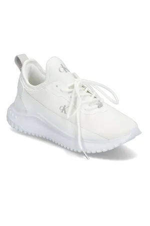Calvin Klein Eva Runner Low Lace Mix In Matalavartiset Sneakerit Tennarit Cream