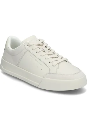 Tommy Hilfiger Th Court Mix Lth Nubuck Matalavartiset Sneakerit Tennarit White