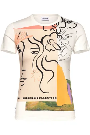 Desigual Collection Tops T-shirts & Tops Short-sleeved White