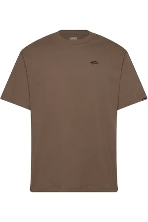 Vans Style 76 Ii Loose Ss Tee Sport Men Sports Clothes Sport Tops Sport T-shirts Brown