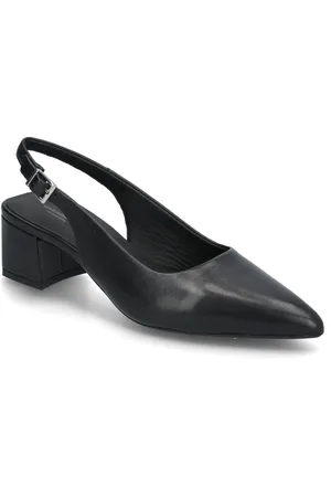 Vagabond Marta Shoes Sling Backs Heeled Slingbacks Black