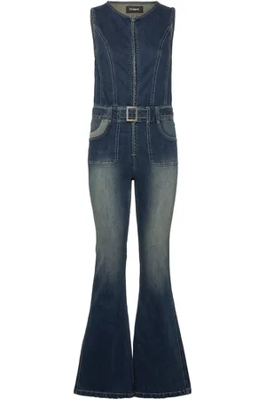 Desigual Carring Bottoms Jumpsuits Blue
