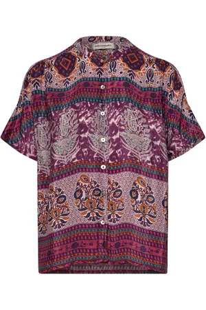 Lollys Laundry Myall Shirt Ss Tops T-shirts & Tops Short-sleeved Multi/patterned