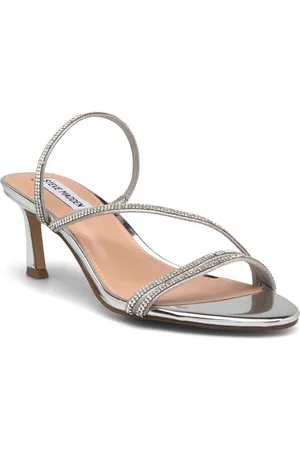Steve Madden Lamora-R Heeled Sandals Korolliset Sandaalit Silver