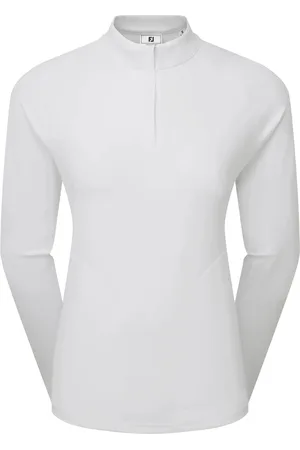 FootJoy Half-Zip Midlayer Sport Women Sport Clothing Sport Base Layers Sport Base Layer Tops White